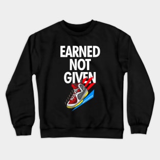 Basketball Retro Sneaker Crewneck Sweatshirt